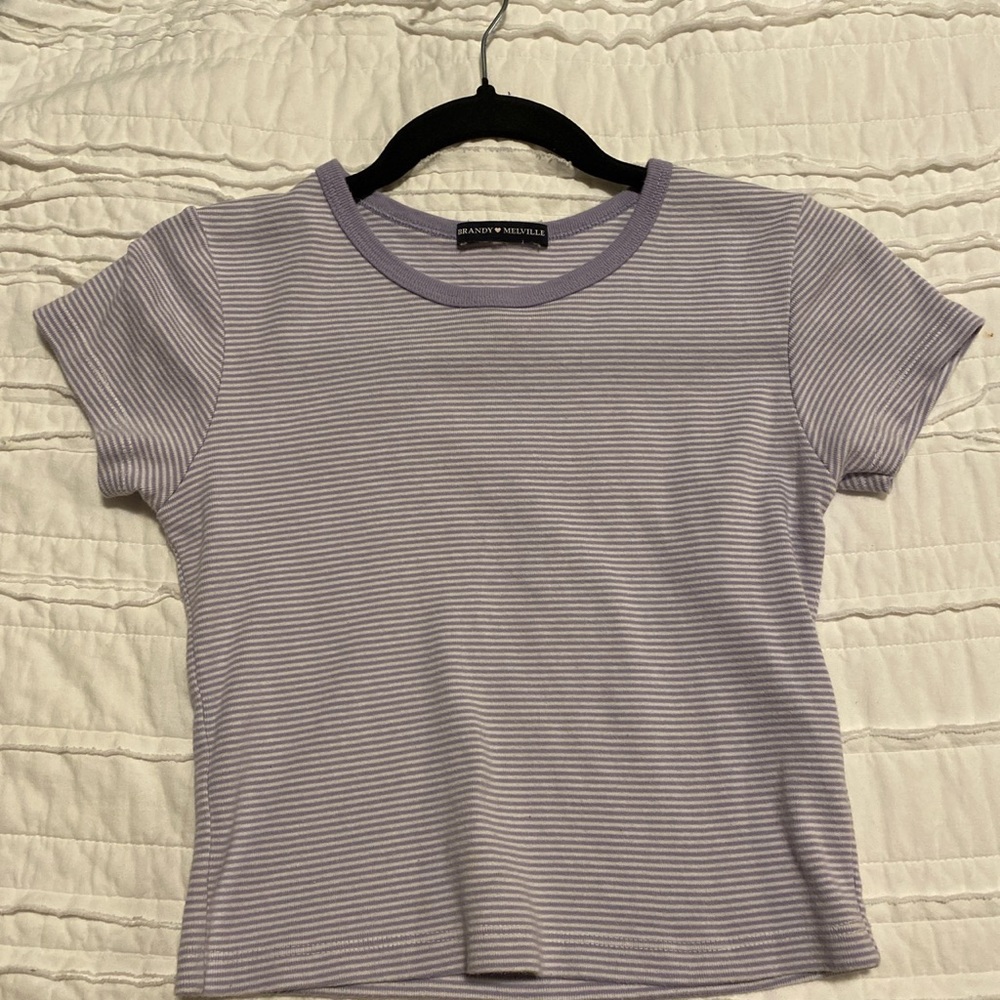 Purple Brandy Melville shirt